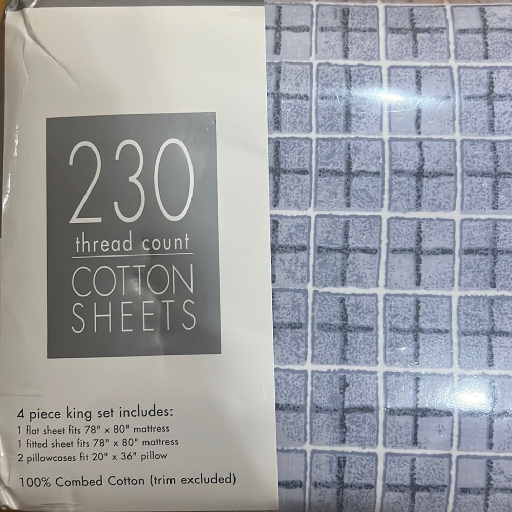 4 piece king bedding set